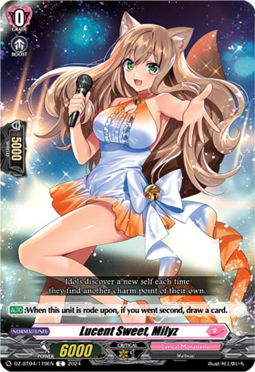 Lucent Sweet, Milyz (DZ-BT04/119EN) [DZ-BT04: Destined Showdown] | Pegasus Games WI