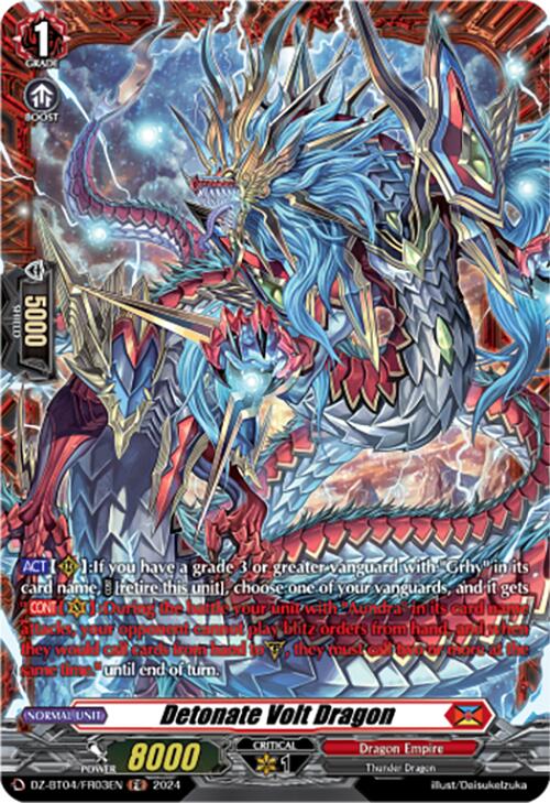 Detonate Volt Dragon (DZ-BT04/FR03EN) [Destined Showdown] | Pegasus Games WI