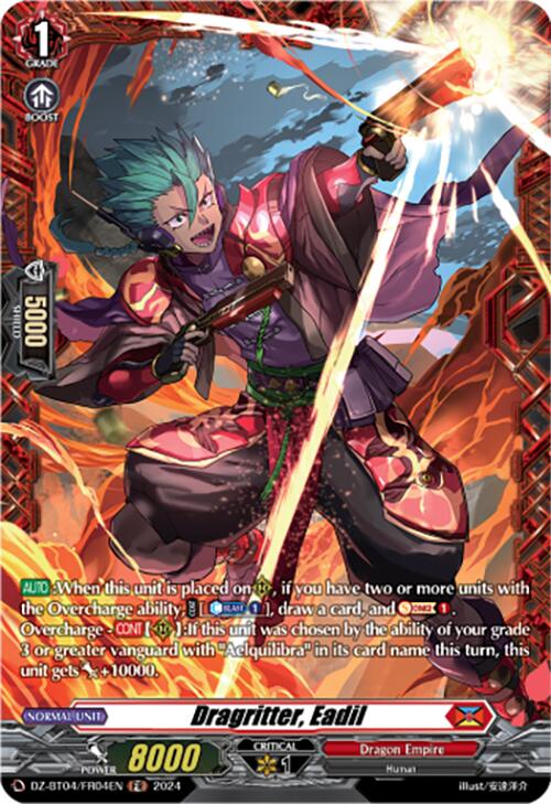 Dragritter, Eadil (DZ-BT04/FR04EN) [DZ-BT04: Destined Showdown] | Pegasus Games WI