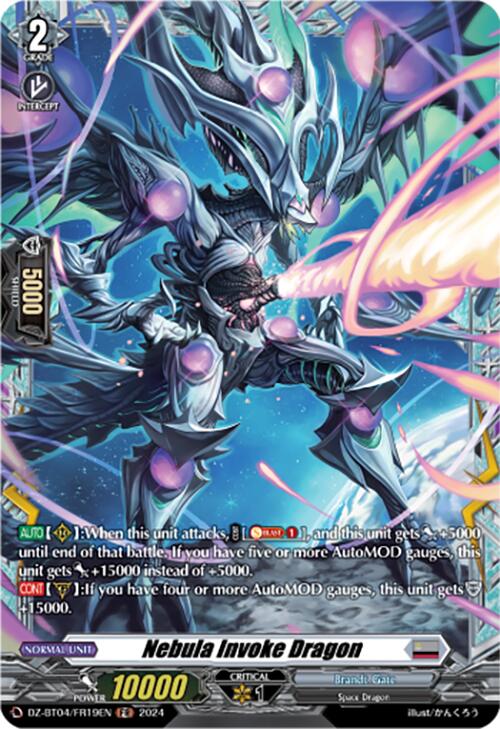 Nebula Invoke Dragon (DZ-BT04/FR19EN) [DZ-BT04: Destined Showdown] | Pegasus Games WI