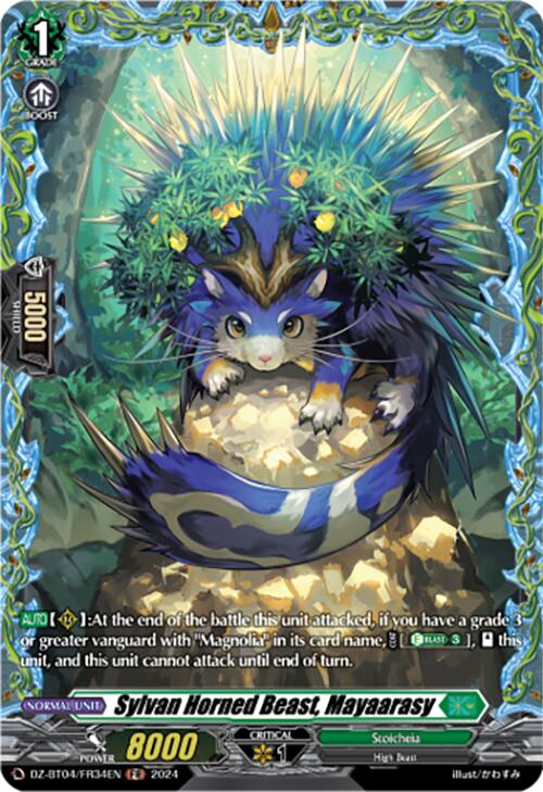 Sylvan Horned Beast, Mayaarasy (DZ-BT04/FR34EN) [DZ-BT04: Destined Showdown] | Pegasus Games WI
