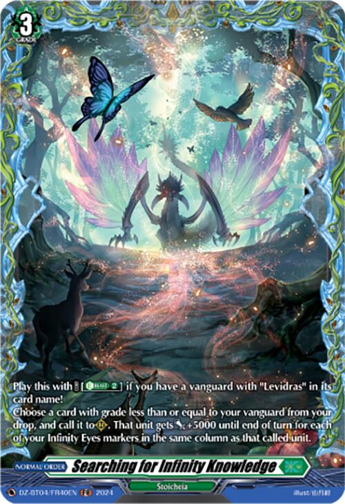 Searching for Infinity Knowledge (DZ-BT04/FR40EN) [Destined Showdown] | Pegasus Games WI