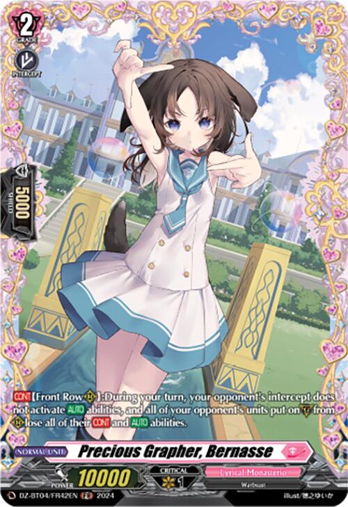 Precious Grapher, Bernasse (DZ-BT04/FR42EN) [DZ-BT04: Destined Showdown] | Pegasus Games WI