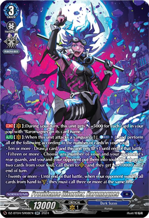 Providence Disorder, Baromagnes (DZ-BT04/SR08EN) [DZ-BT04: Destined Showdown] | Pegasus Games WI