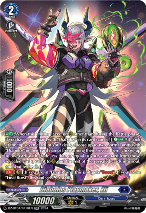 Diabolos Playmaker, Eli (DZ-BT04/SR10EN) [DZ-BT04: Destined Showdown] | Pegasus Games WI