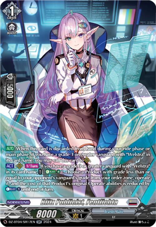 Blitz Publicist, Fentlichta (DZ-BT04/SR17EN) [DZ-BT04: Destined Showdown] | Pegasus Games WI