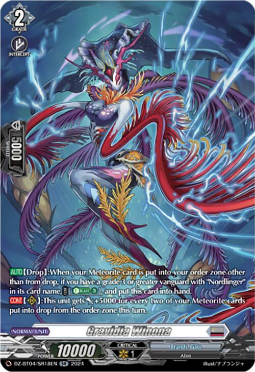 Gravidia Winona (DZ-BT04/SR18EN) [DZ-BT04: Destined Showdown] | Pegasus Games WI