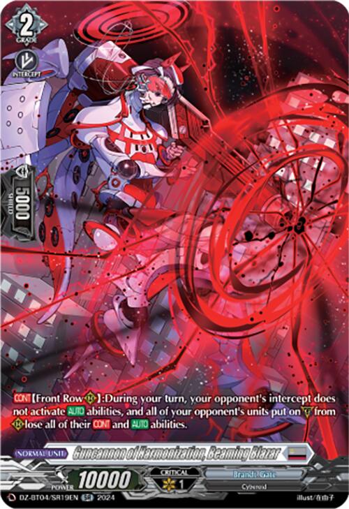 Guncannon of Harmonization, Beaming Blazar (DZ-BT04/SR19EN) [DZ-BT04: Destined Showdown] | Pegasus Games WI