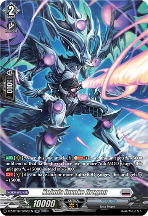 Nebula Invoke Dragon (DZ-BT04/SR20EN) [DZ-BT04: Destined Showdown] | Pegasus Games WI