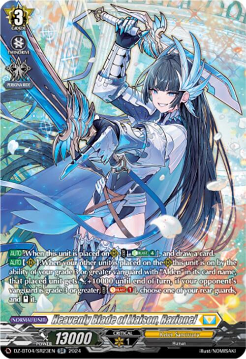 Heavenly Blade of Liaison, Razionel (DZ-BT04/SR23EN) [DZ-BT04: Destined Showdown] | Pegasus Games WI