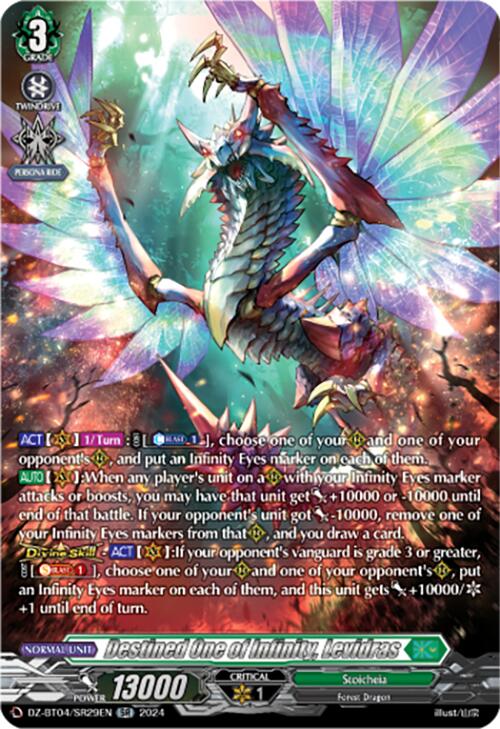 Destined One of Infinity, Levidras (DZ-BT04/SR29EN) [Destined Showdown] | Pegasus Games WI