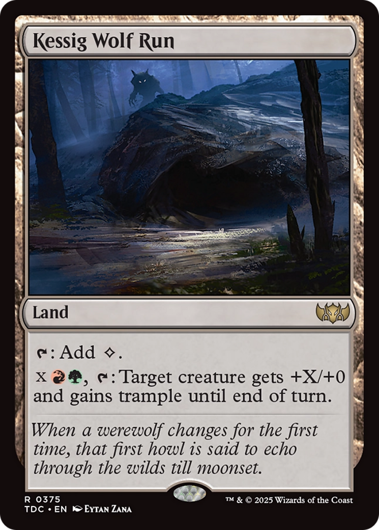 Kessig Wolf Run [Tarkir: Dragonstorm Commander] | Pegasus Games WI