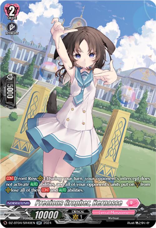Precious Grapher, Bernasse (DZ-BT04/SR40EN) [DZ-BT04: Destined Showdown] | Pegasus Games WI