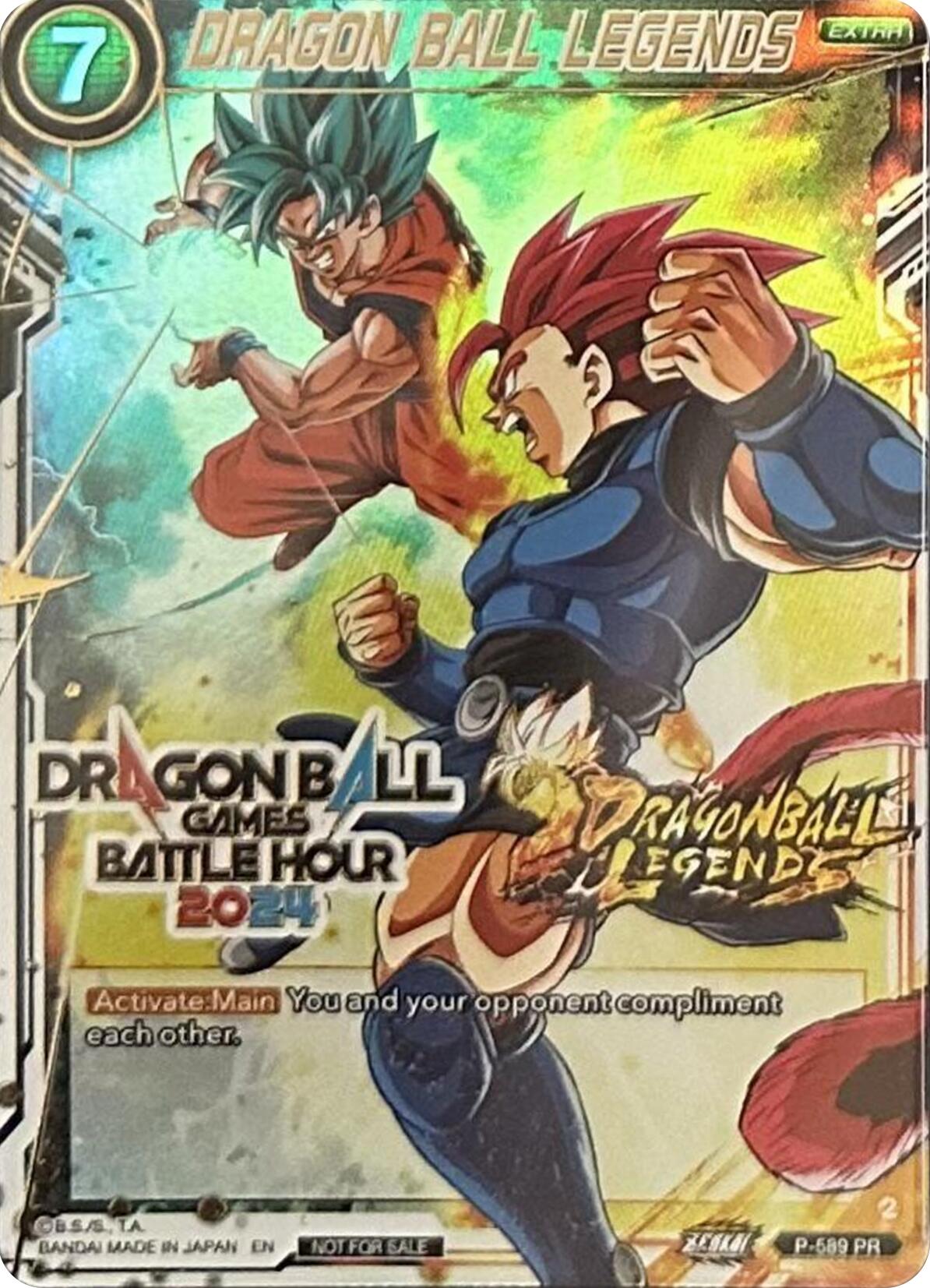 DRAGON BALL LEGENDS (Dragon Ball Games Battle Hour 2024 Promo Card Set) (P-589) [Promotion Cards] | Pegasus Games WI