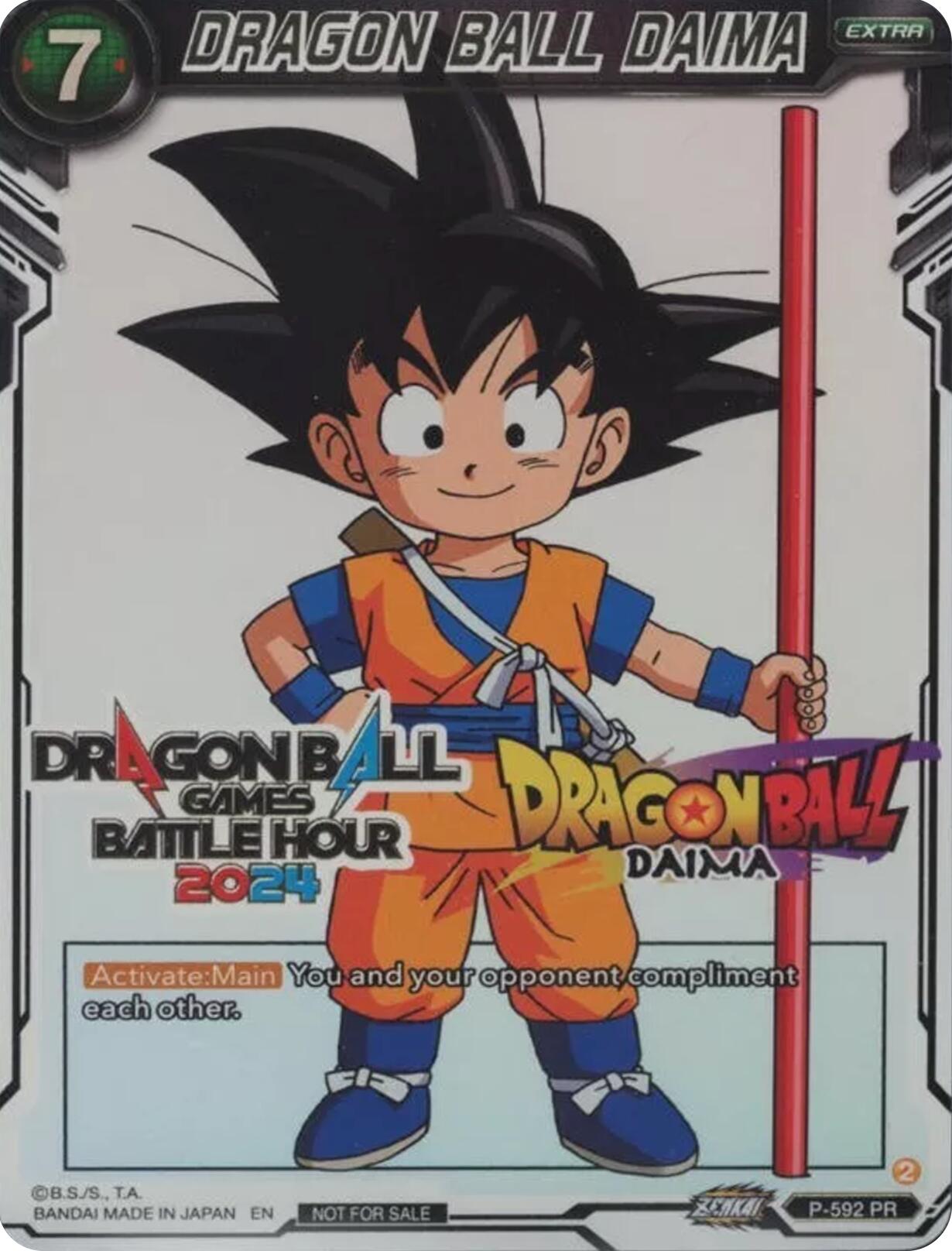 DRAGON BALL DAIMA (Dragon Ball Games Battle Hour 2024 Promo Card Set) (P-592) [Promotion Cards] | Pegasus Games WI