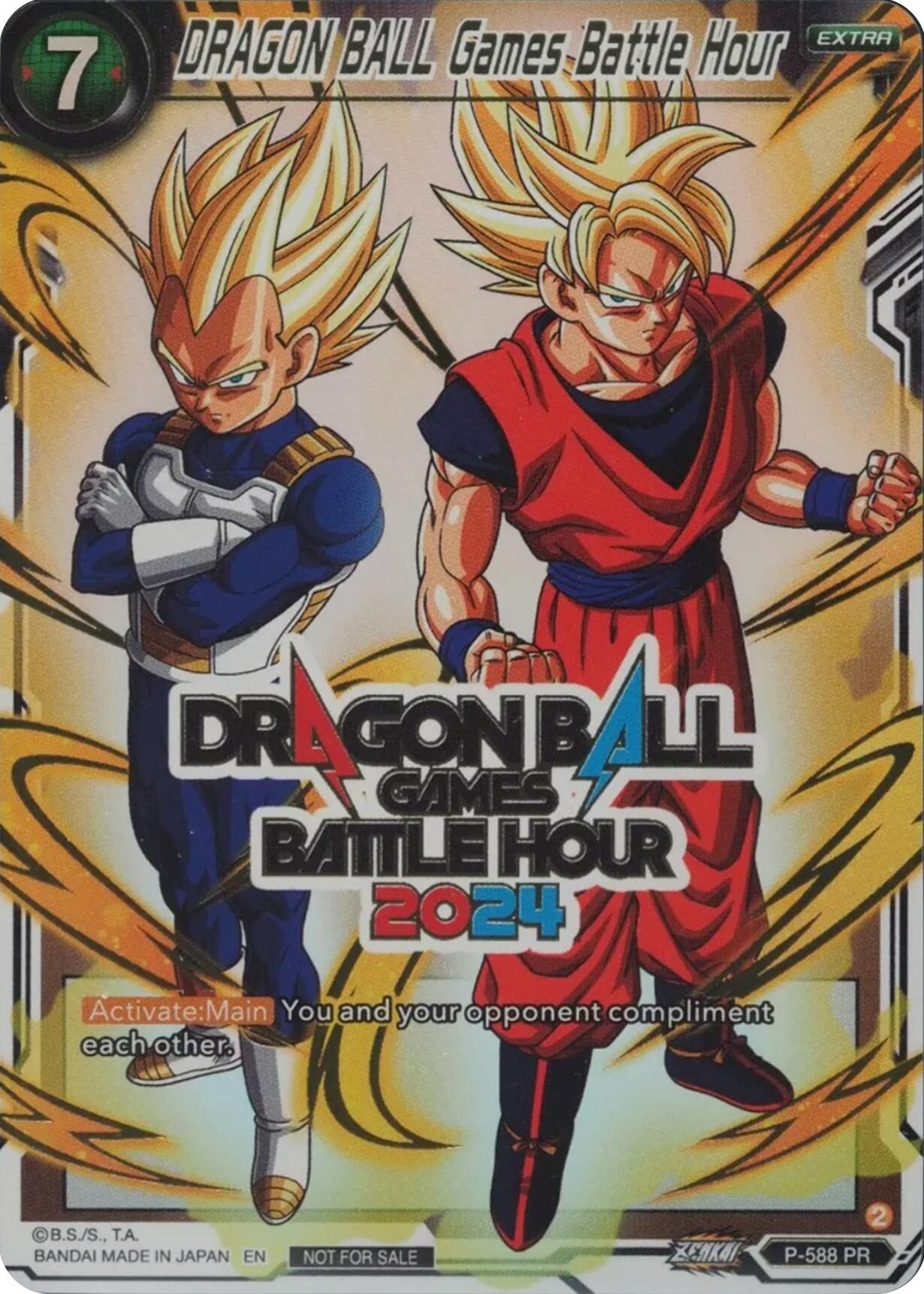 DRAGON BALL Games Battle Hour (Dragon Ball Games Battle Hour 2024 Promo Card Set) (P-588) [Promotion Cards] | Pegasus Games WI