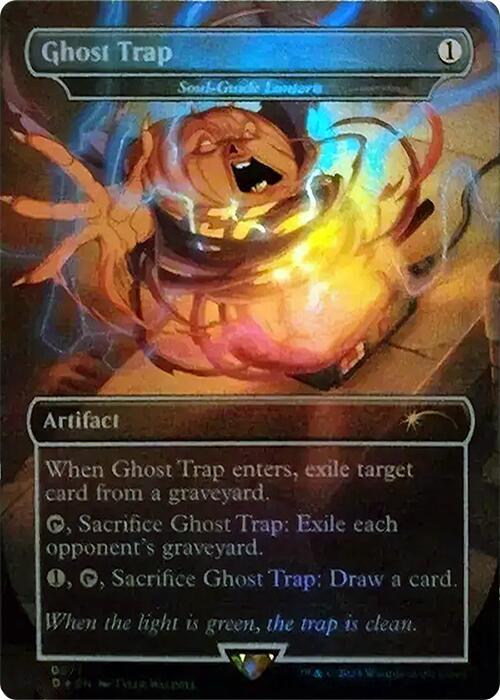 Ghost Trap - Soul-Guide Lantern (Rainbow Foil) [Secret Lair Drop Series] | Pegasus Games WI
