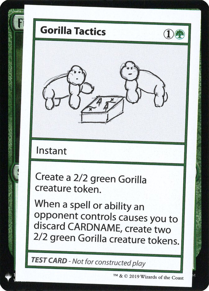 Gorilla Tactics [Mystery Booster Playtest Cards] | Pegasus Games WI