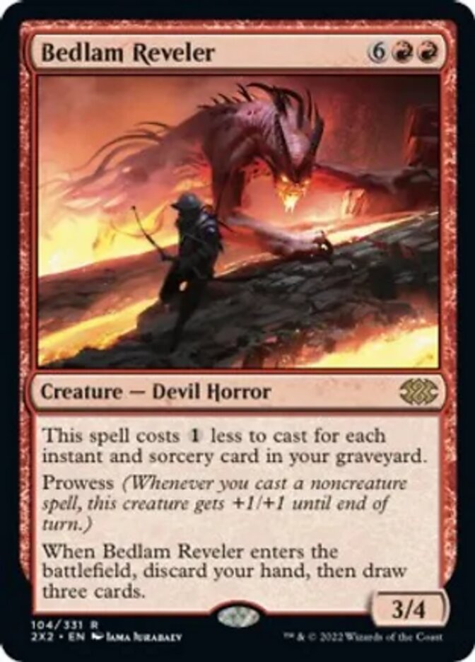 Bedlam Reveler [Double Masters 2022] | Pegasus Games WI