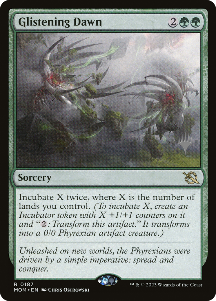 Glistening Dawn (Promo Pack) [March of the Machine Promos] | Pegasus Games WI