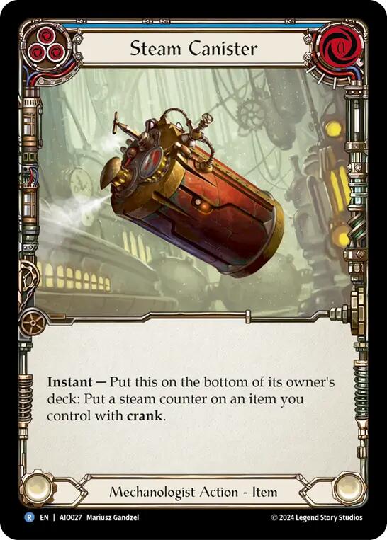 Steam Canister [AIO027] (Armory Deck: Dash) | Pegasus Games WI