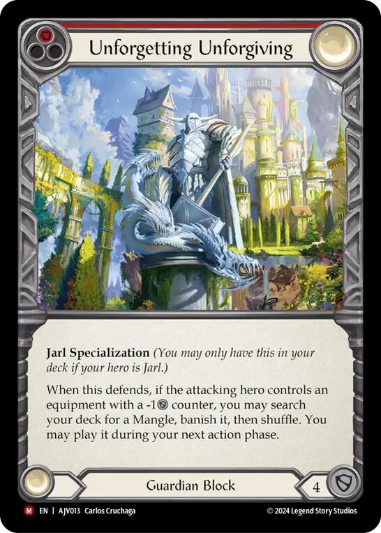 Unforgetting Unforgiving [AJV013] (Armory Deck: Jarl Vetreidi) | Pegasus Games WI