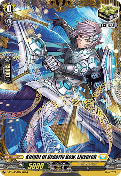 Knight of Orderly Bow, Llyvarch (D-PR/454EN) [D Promo Cards] | Pegasus Games WI