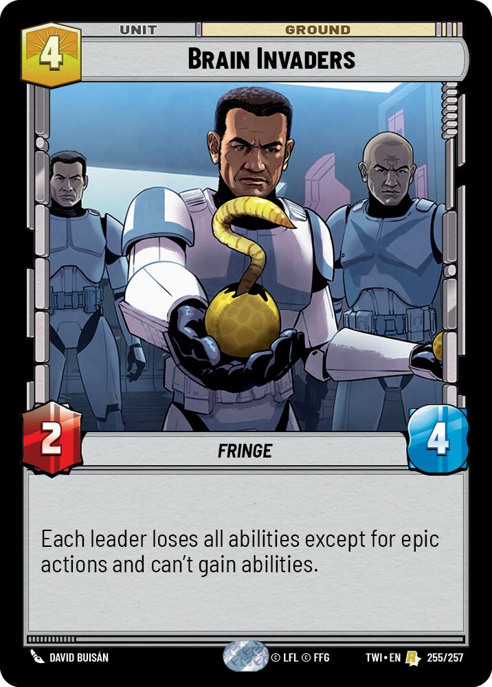 Brain Invaders (255/257) (255/257) [Twilight of the Republic] | Pegasus Games WI