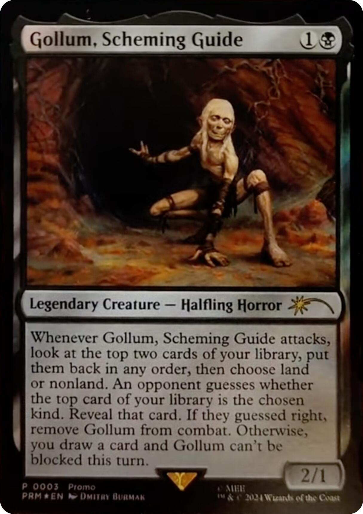 Gollum, Scheming Guide [Resale Promos] | Pegasus Games WI