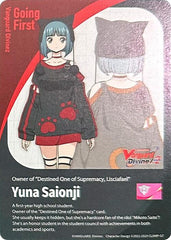 Energy Token // Going First Marker: Yuna Saionji (DZ-BT04/T01EN) [DZ-BT04: Destined Showdown] | Pegasus Games WI