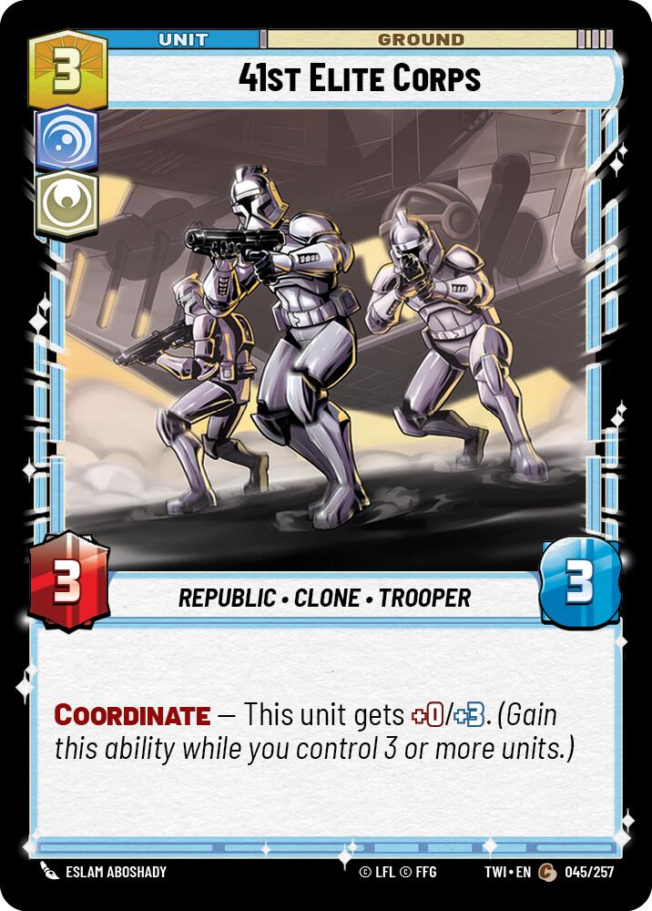 41st Elite Corps (045/257) [Twilight of the Republic] | Pegasus Games WI