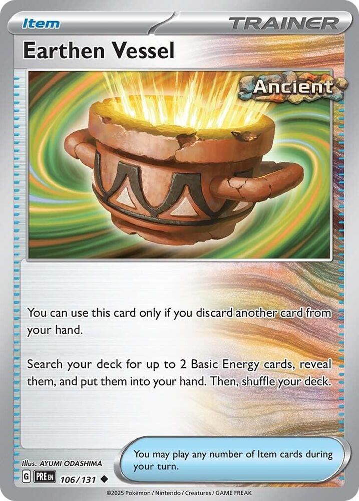 Earthen Vessel (106/131) [Scarlet & Violet: Prismatic Evolutions] | Pegasus Games WI