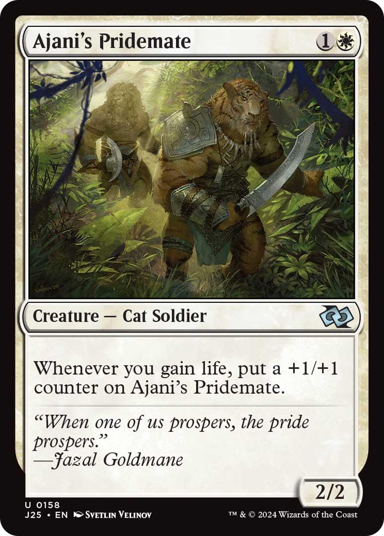 Ajani's Pridemate [Foundations Jumpstart] | Pegasus Games WI