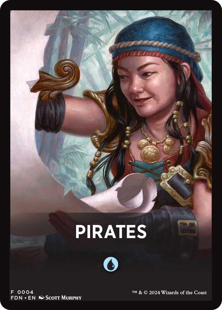 Pirates Theme Card [Foundations Tokens] | Pegasus Games WI