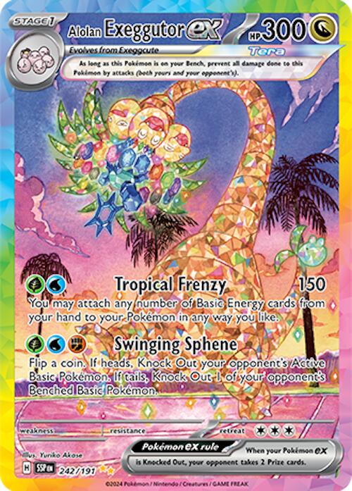 Alolan Exeggutor ex (242/191) [Scarlet & Violet: Surging Sparks] | Pegasus Games WI