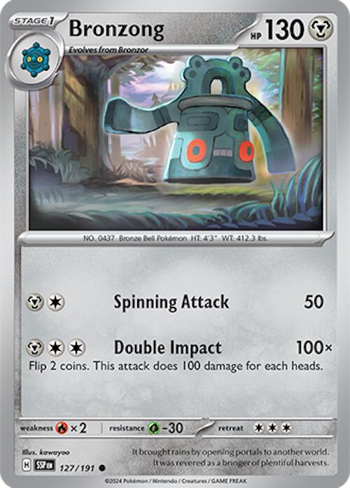 Bronzong (127/191) [Scarlet & Violet: Surging Sparks] | Pegasus Games WI