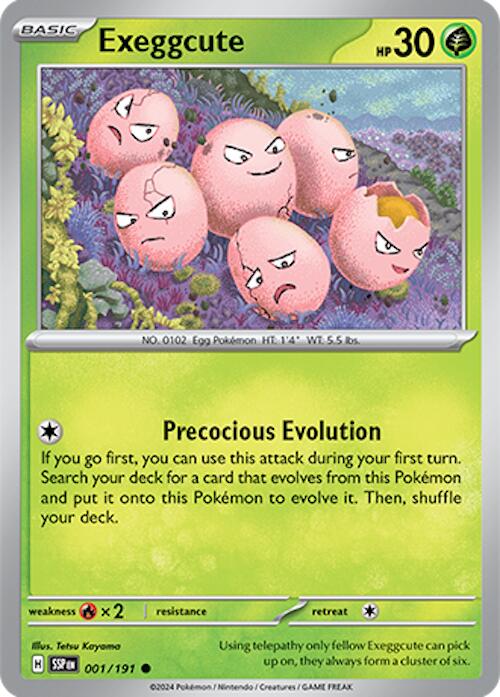 Exeggcute (001/191) [Scarlet & Violet: Surging Sparks] | Pegasus Games WI