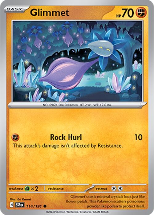 Glimmet (114/191) [Scarlet & Violet: Surging Sparks] | Pegasus Games WI