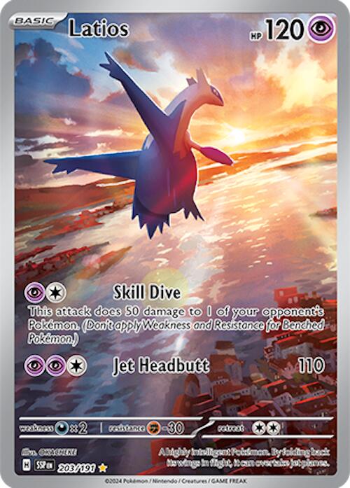 Latios (203/191) [Scarlet & Violet: Surging Sparks] | Pegasus Games WI