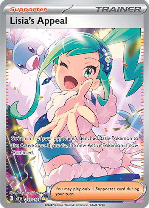 Lisia's Appeal (246/191) [Scarlet & Violet: Surging Sparks] | Pegasus Games WI