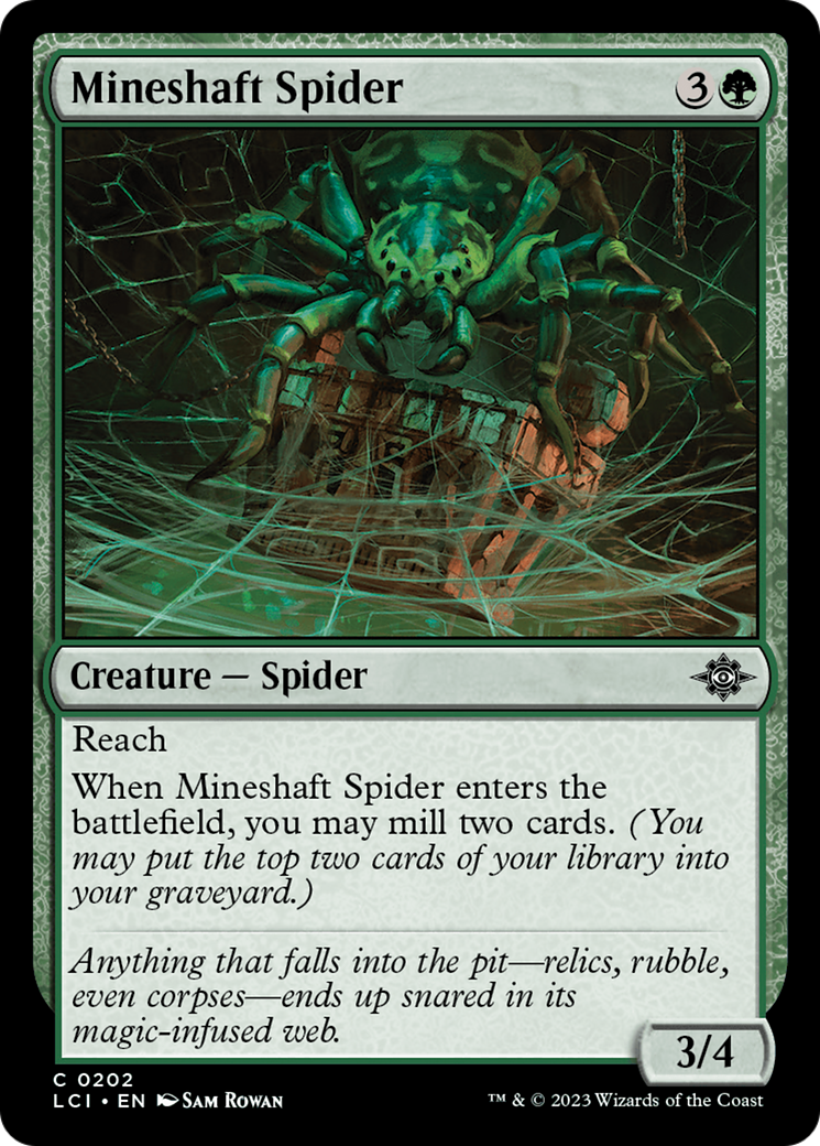 Mineshaft Spider [The Lost Caverns of Ixalan] | Pegasus Games WI