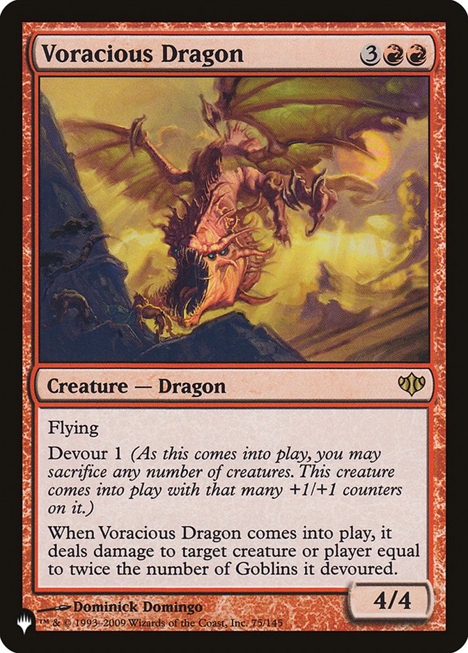 Voracious Dragon [The List] | Pegasus Games WI