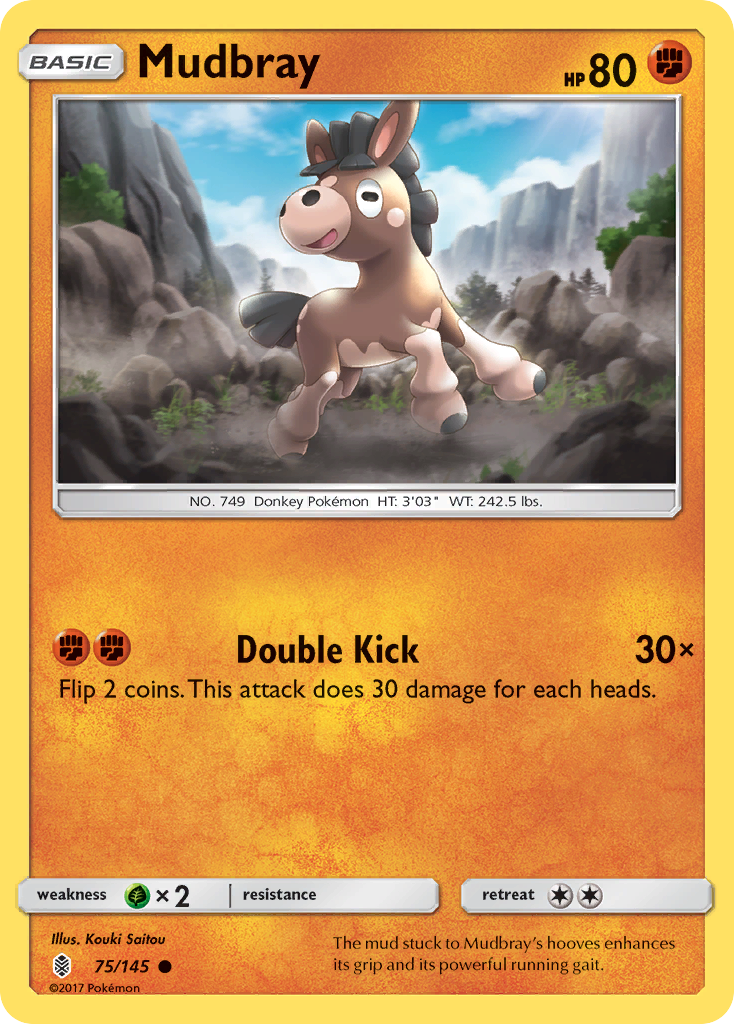 Mudbray (75/145) [Sun & Moon: Guardians Rising] | Pegasus Games WI