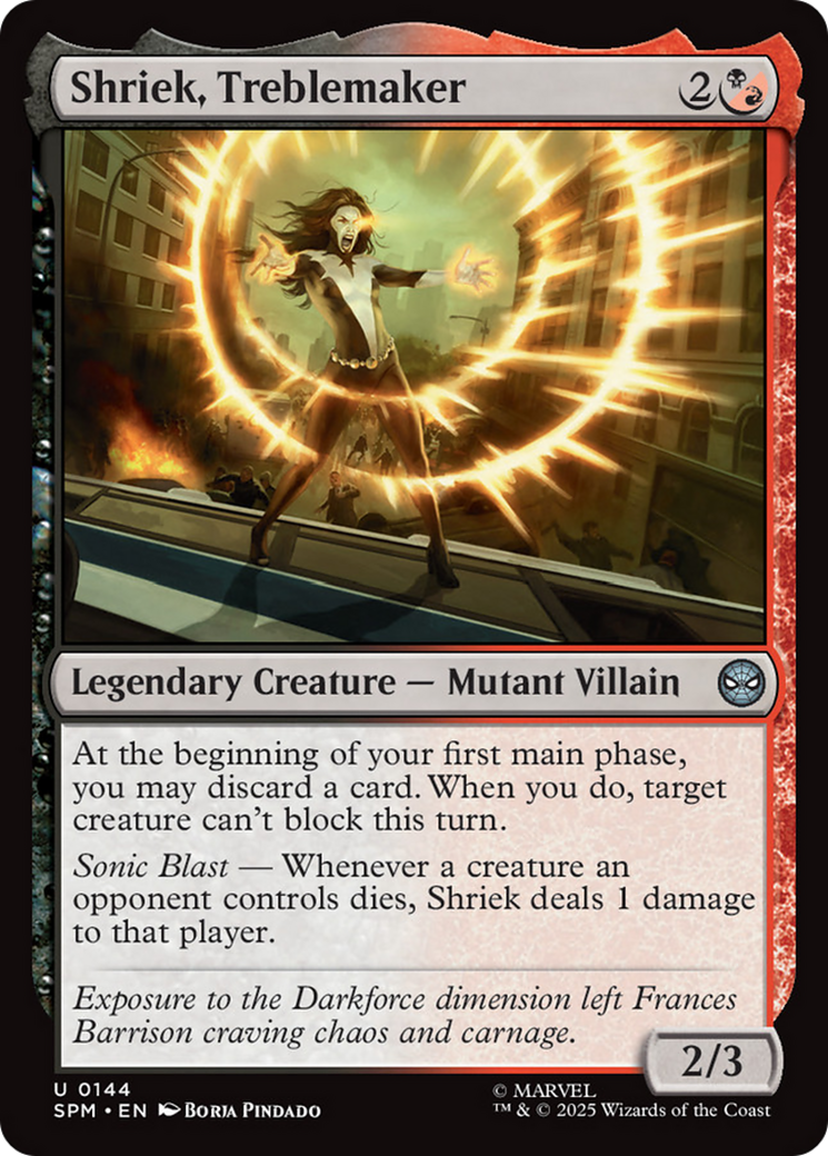 Shriek, Treblemaker [Marvel's Spider-Man] | Pegasus Games WI