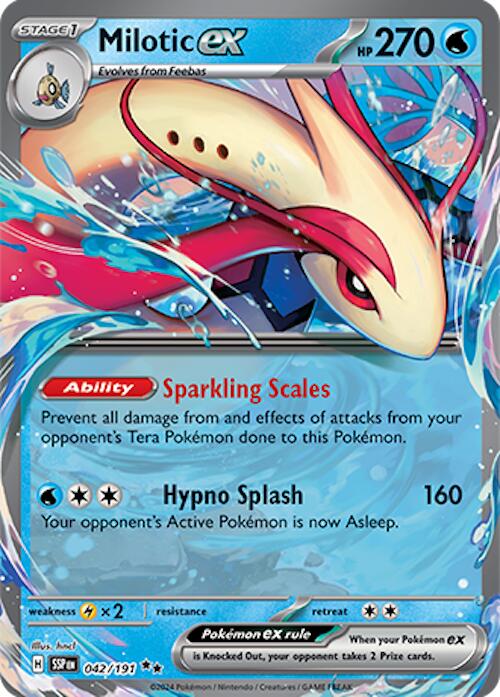 Milotic ex (042/191) [Scarlet & Violet: Surging Sparks] | Pegasus Games WI