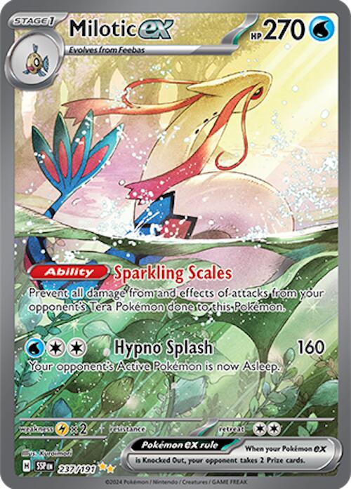 Milotic ex (237/191) [Scarlet & Violet: Surging Sparks] | Pegasus Games WI