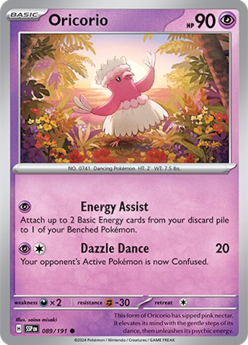 Oricorio (089/191) [Scarlet & Violet: Surging Sparks] | Pegasus Games WI