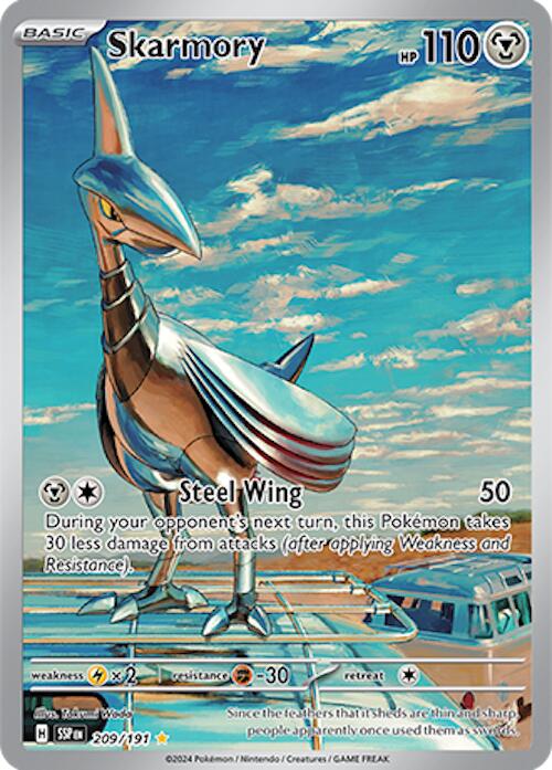 Skarmory (209/191) [Scarlet & Violet: Surging Sparks] | Pegasus Games WI