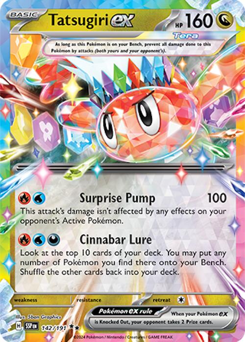 Tatsugiri ex (142/191) [Scarlet & Violet: Surging Sparks] | Pegasus Games WI