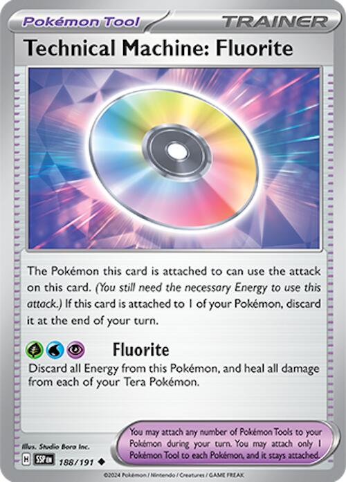 Technical Machine: Fluorite (188/191) [Scarlet & Violet: Surging Sparks] | Pegasus Games WI